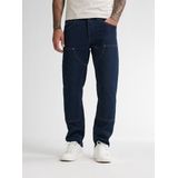 Petrol Industries - Utility Loose Fit Jeans Hiawatha - Blauw - W28/L32 - loose-fit-jeans