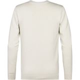 Trui - Fijngebreid - Blauw - Katoen/Acryl