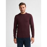 Petrol Industries - Fijngebreide Trui - Rood - Regular Fit - Pullover