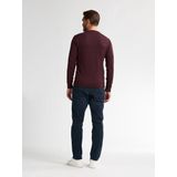 Petrol Industries - Fijngebreide Trui - Rood - Regular Fit - Pullover
