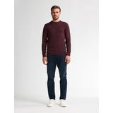 Petrol Industries - Fijngebreide Trui - Rood - Regular Fit - Pullover