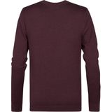 Petrol Industries - Fijngebreide Trui - Rood - Regular Fit - Pullover