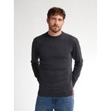 Petrol Industries - Fijngebreide Trui - Grijs - Regular Fit - Pullover
