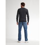 Petrol Industries - Fijngebreide Trui - Grijs - Regular Fit - Pullover