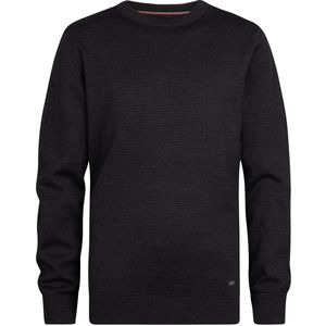 Petrol Industries - Gebreide Basic Trui Absaroka - Zwart - 104 - Gebreide Truien
