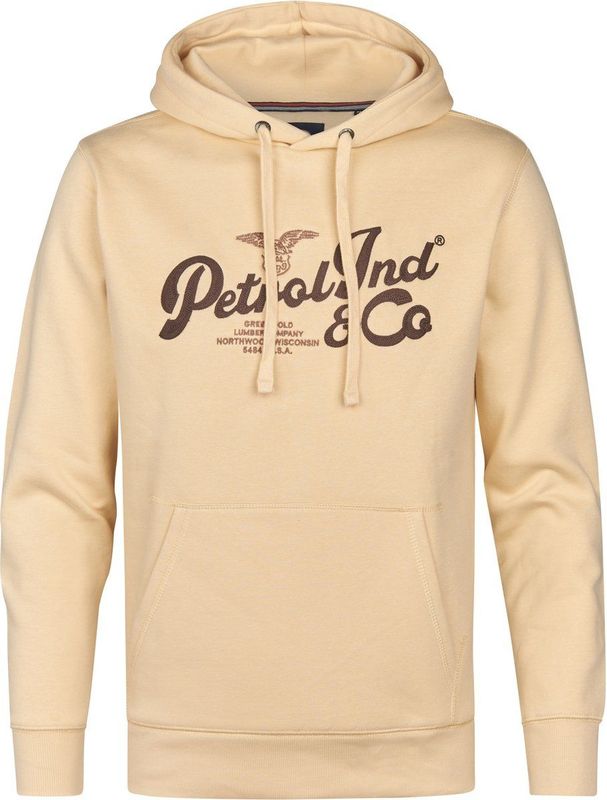 Petrol Industries - Artwork Hoodie Kennewick - Geel - Heren