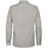 Petrol Industries - Marinafront - Overhemd - Wit - Slim Fit - Lange Mouwen