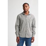 Petrol Industries - Marinafront - Overhemd - Wit - Slim Fit - Lange Mouwen