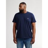 Petrol Industries - Logo T-shirt Sheridan - Blauw - Heren Plus Size