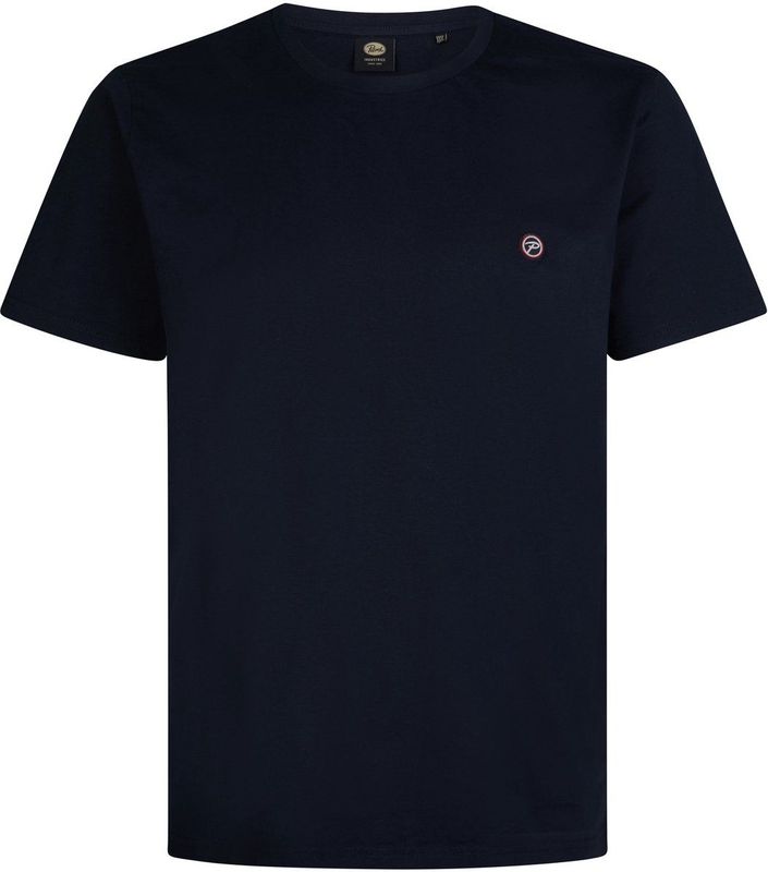 Petrol Industries - Logo T-shirt Sheridan - Blauw - Heren Plus Size