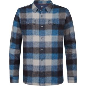 Petrol Industries - M-3050-SIL417 - Overhemd - Geruit - Met Lange Mouwen