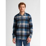 Petrol Industries - M-3050-SIL417 - Overhemd - Geruit - Met Lange Mouwen