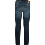 Petrol Industries - Seaham - Slim Fit Jeans - Blauw - 6-pocket design - Vintage wash