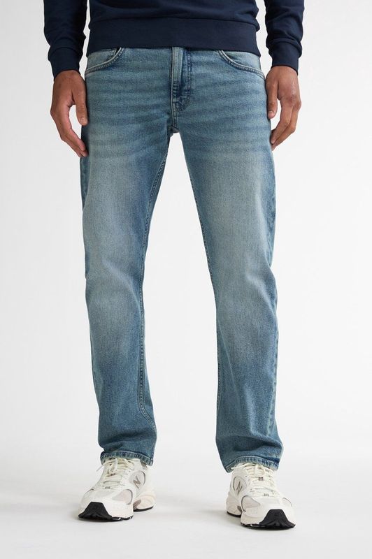 Petrol Industries - Starling Straight Fit Jeans Kalispell - Blauw - W28/L30 - Regular Fit Spijkerbroeken