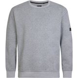 Petrol Industries - Leadville - Casual Sweater - Grijs - Heren Plus Size
