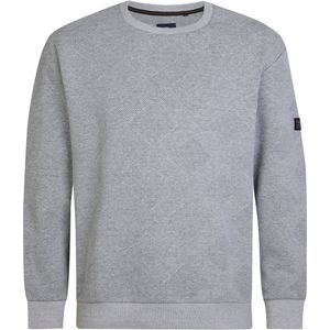 Petrol Industries - Leadville - Casual Sweater - Grijs - Heren Plus Size