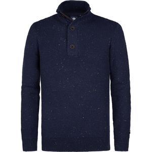 Coltrui dames winter: gebreide trui dames grofmazig klassieke wintertrui effen zachte sweater basic sweatshirt stretch onderhemd los gebreide lange mouwen pullover wintertruien, bruin, XXL