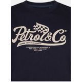 Petrol Industries - Artwork Sweatshirt Brookings - Blauw - Herensweater