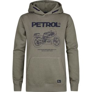 Petrol Industries - Artwork Hoodie Catskill - Groen - Jongens