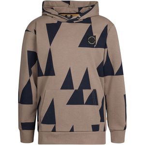 Petrol Industries - Boys Sweater Hooded AOP - Bruin - Hoodie