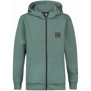 Petrol Industries - Siskiyou - Hooded Zip Sweater - Groen