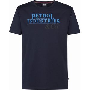 Petrol Industries - Artwork T-shirt Rawlins - Blauw