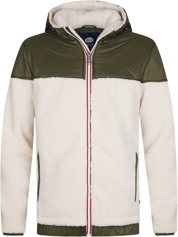 Petrol Industries - Kettle Moraine - Teddy Fleece Jas - Grijs