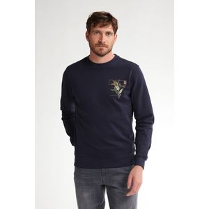 Petrol Industries - Sweater - Donkerblauw - Regular Fit - Lange Mouwen
