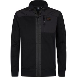 Petrol Industries - Platteville - Sweatvest - Zwart