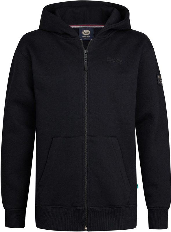 Petrol Industries - Rogue - Hooded Sweater - Zwart - Voor Jongens