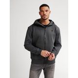 Petrol Industries - Rockford - Heren Hoodie Met Rits - Zwart