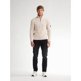 Petrol Industries - Iron River - Half-Zip Trui - Geel