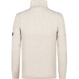 Petrol Industries - Iron River - Half-Zip Trui - Geel