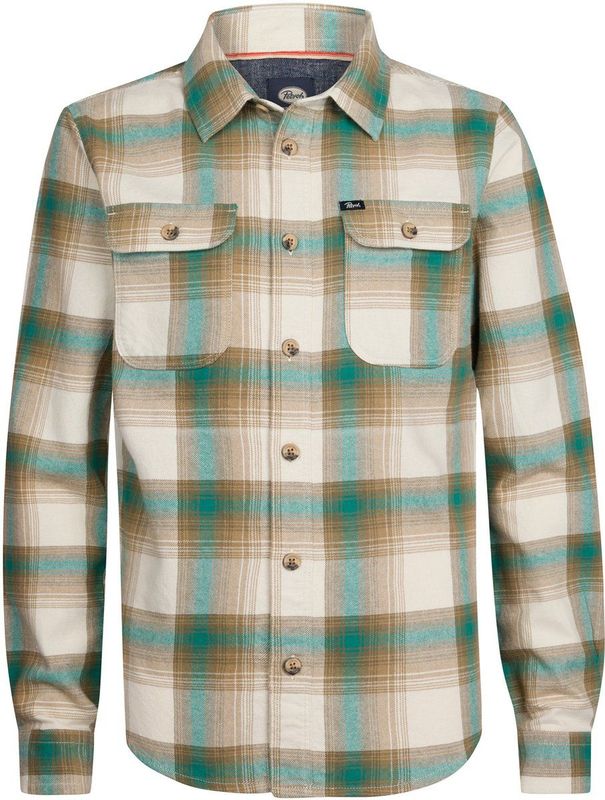 Petrol Industries - B-3050-SIL428 - Overhemd - Geruit - Lange Mouwen