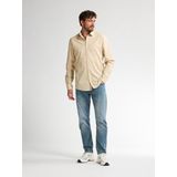 Petrol Industries - M-3050-SIL410 - Overhemd - Gestippeld - Lange Mouwen