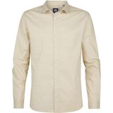 Petrol Industries - M-3050-SIL410 - Overhemd - Gestippeld - Lange Mouwen