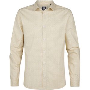 Petrol Industries - M-3050-SIL410 - Overhemd - Gestippeld - Lange Mouwen