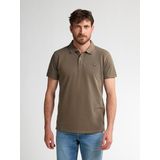 Bikinitopje - Mossy Stone - Met Geborduurd Logo - Polokraag