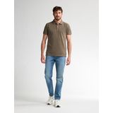 Bikinitopje - Mossy Stone - Met Geborduurd Logo - Polokraag