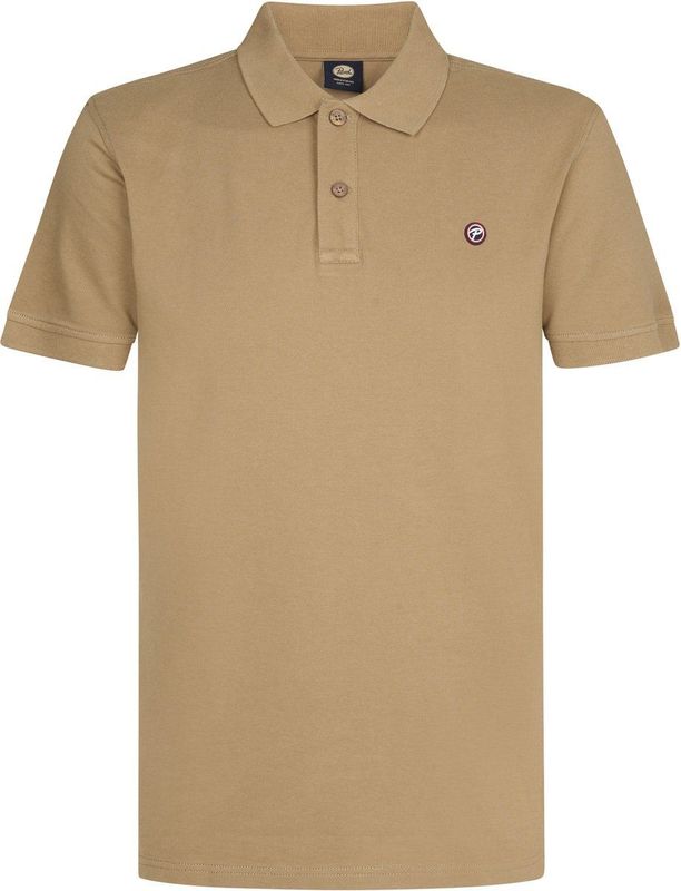 Petrol Industries - Klassieke Polo Dolphin - Bruin - Poloshirts
