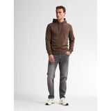 Petrol Industries - Hoodie - Bruin - Regular Fit - Met Capuchon