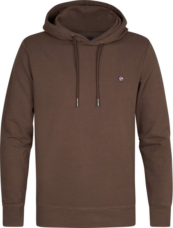 Petrol Industries - Hoodie - Bruin - Regular Fit - Met Capuchon