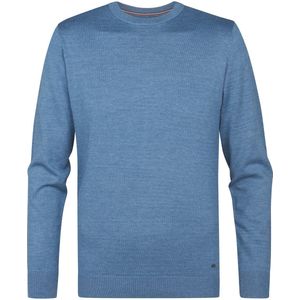 Petrol Industries - Fijngebreide Trui - Grijs - Regular Fit - Pullover