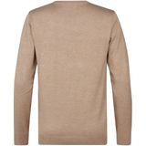 Petrol Industries - Fijngebreide Trui - Oranje - Regular Fit - Pullover