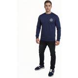 Petrol Industries - Sweater - Donkerblauw - Regular Pasvorm - Ronde Hals