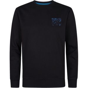 Petrol Industries - Sweater - Zwart - Regular Fit - Lange Mouwen