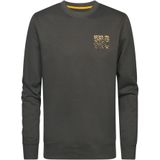 Petrol Industries - Sweater - Grijs - Regular Pasvorm - Lange Mouwen