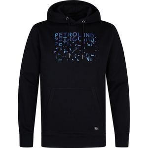 Petrol Industries - Hoodie - Zwart - Regular Fit - Lange Mouwen