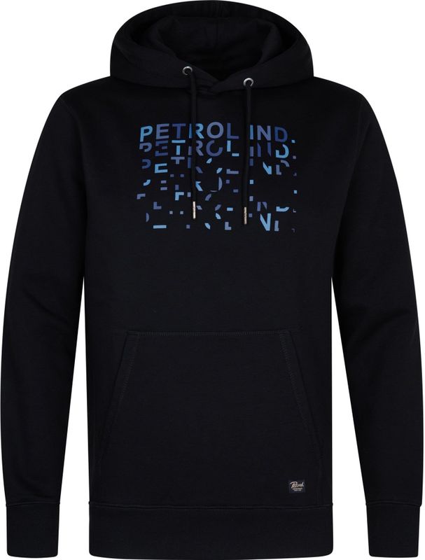 Petrol Industries - Hoodie - Zwart - Regular Fit - Lange Mouwen