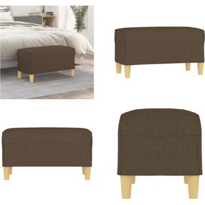 Vidaxl - Sitzbank Braun 70x35x41 cm Stoff - Sitzbank - Flurbank - Sofa - Couch - Polstermöbel - Home & Living
